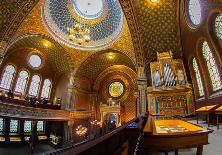 Concert de musique classique dans la synagogue espagnole - Prague