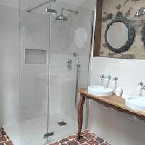 Salle de douche - Double vasque