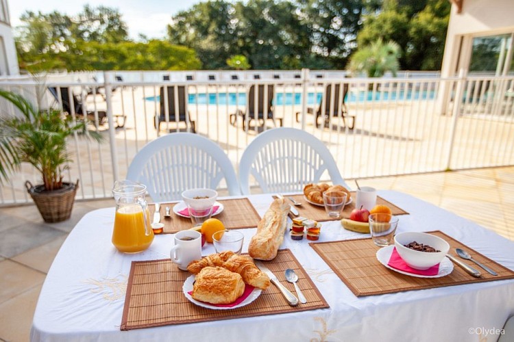 Rés Les Hameaux - petit-déjeuner