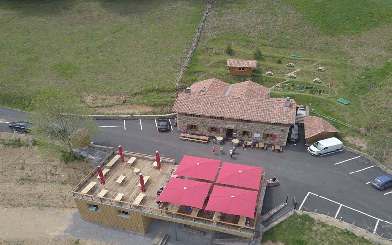 Vue aerienne -Refuge Orissson 1440x900