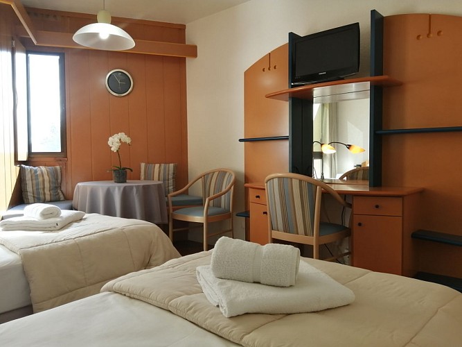 STANDARD 2 LITS BUREAU REPAS