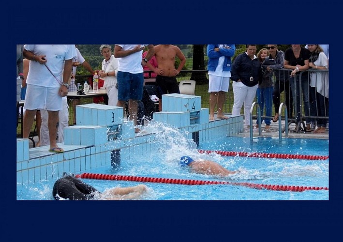 Piscine de Bidache - nageurs