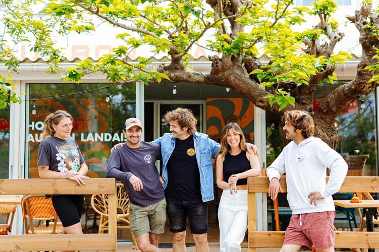 Au Bon Landais terrasse 2