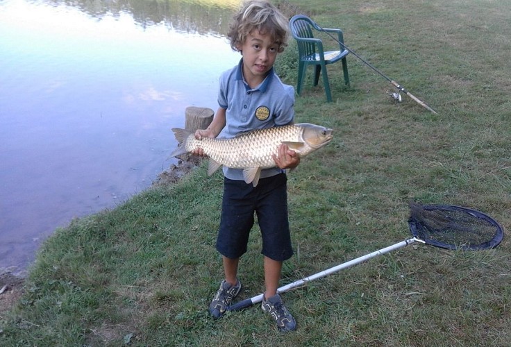 Lac Harrieta - pêche - Saint Jean le Vieux