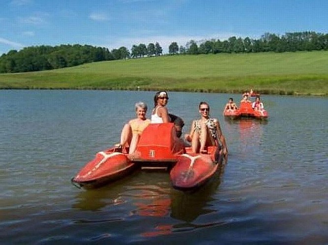 Lac Harrieta - pédalo