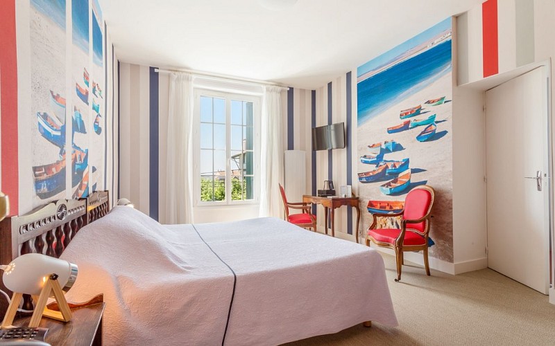 114 Chambre Double  Standard Hotel LES GOELANDS St Jean de Luz