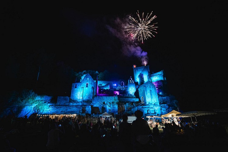 PCU_Château de Commarque_nocturne 1_ Les Eyzies_ octobre 2023©Château de Commarque9