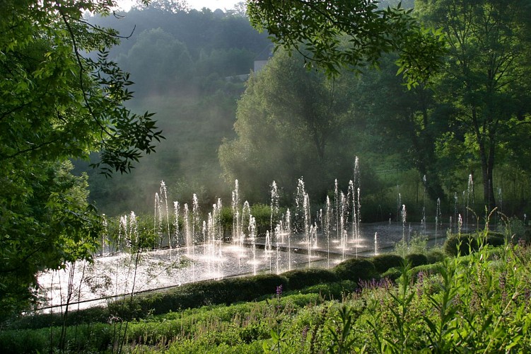 Art sensible Forêt de jets