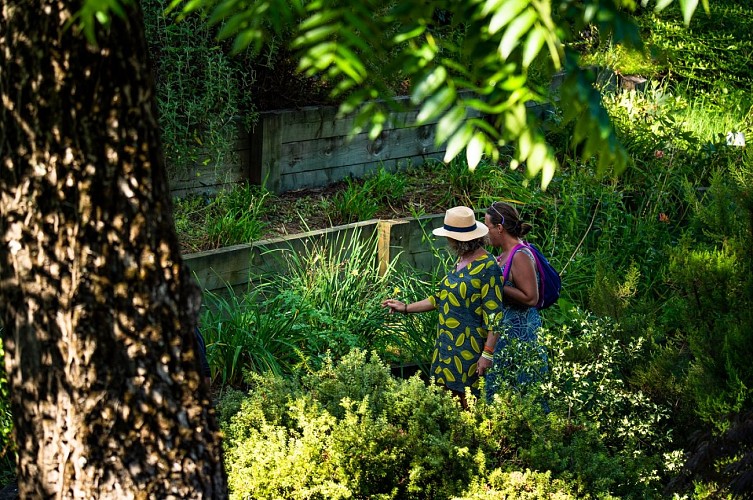 14 jardin botanique et allée des Tarrides © M.Prat