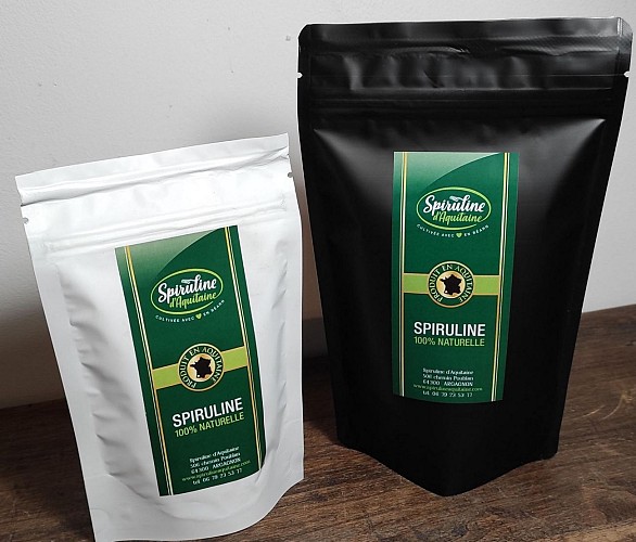 Spiruline d'Aquitaine - sachets