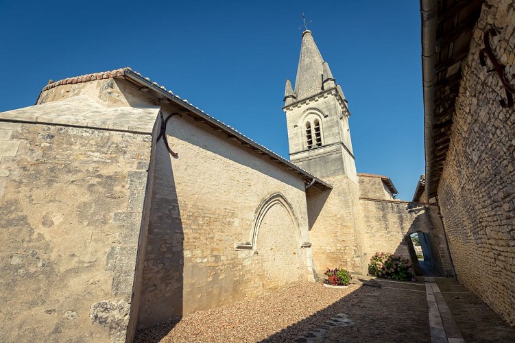 Église exterieur 1-Maison de l'Acadie_La Chaussée ©Visuellement