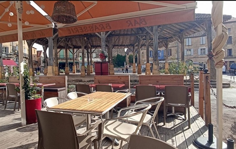 brasserie halle terrasse