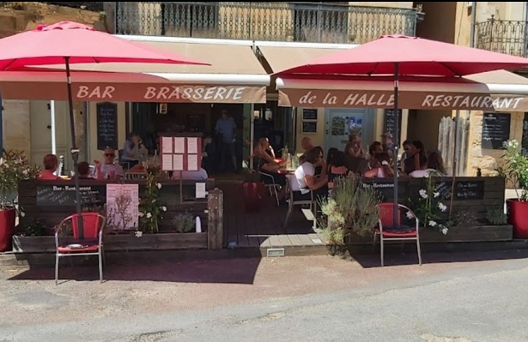 brasserie halle parasols