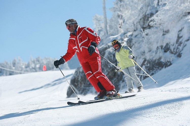 Cours particulier ski alpin