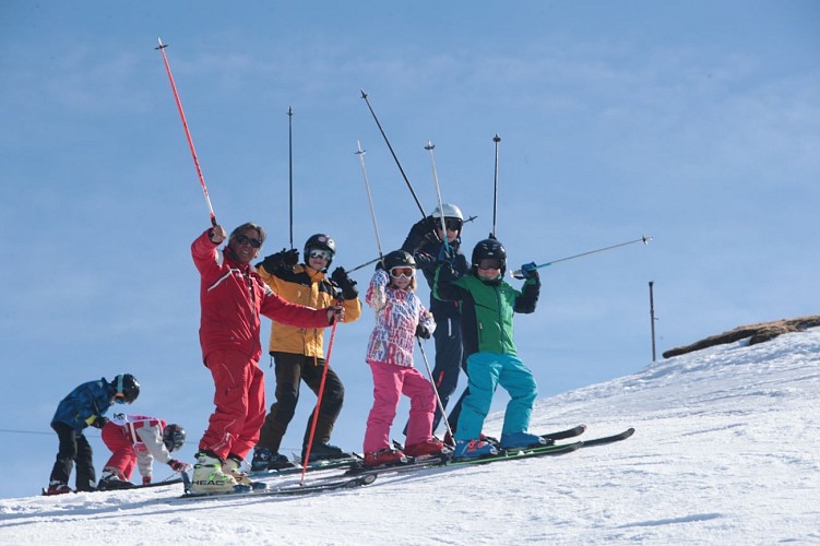 Cours collectif ski alpin