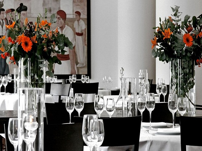 Hôtel Arcé - Salle de restaurant - St Etienne de Baïgorry