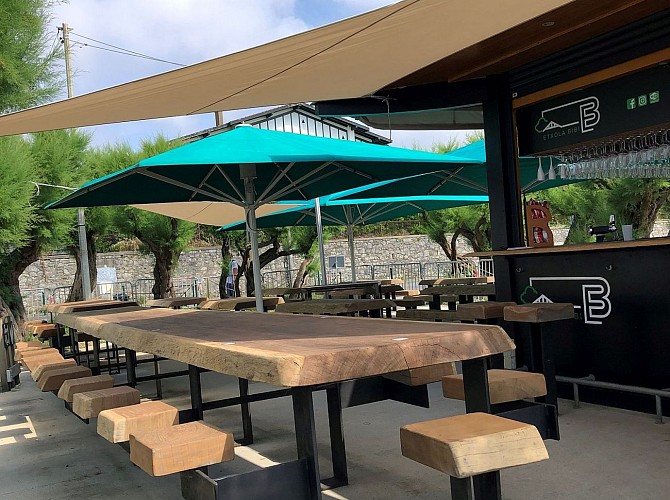 Etxola Bibi Biarritz terrasse 2
