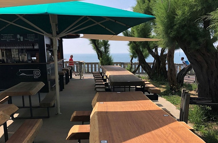 Etxola Bibi Biarritz terrasse 1