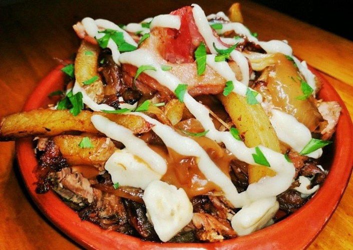 Restaurant Ô Caribou - Pau - la poutine