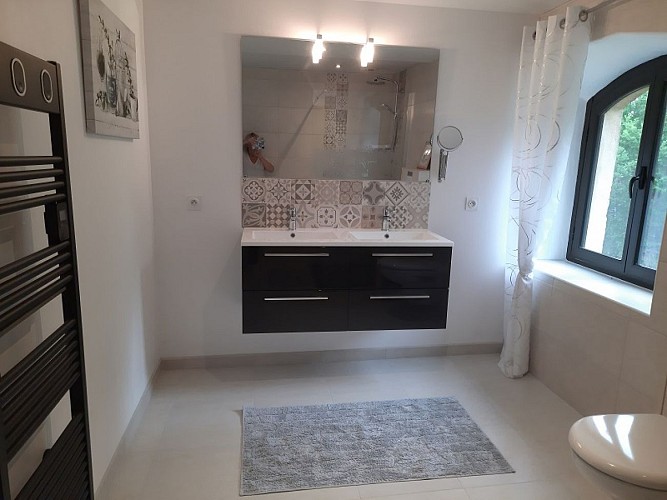 salle d'eau les Milandes