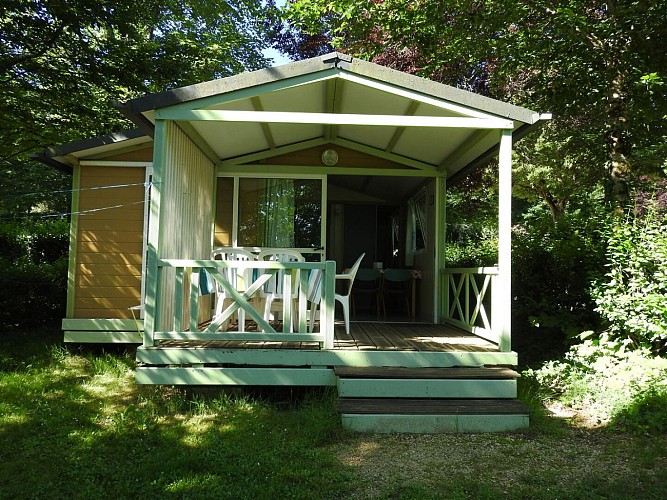 chalet3 Camping La Roussie 14