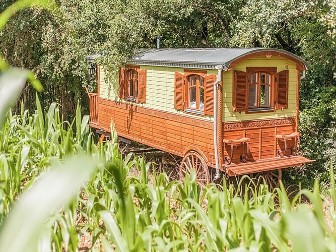 Roulotte de la Romaningue