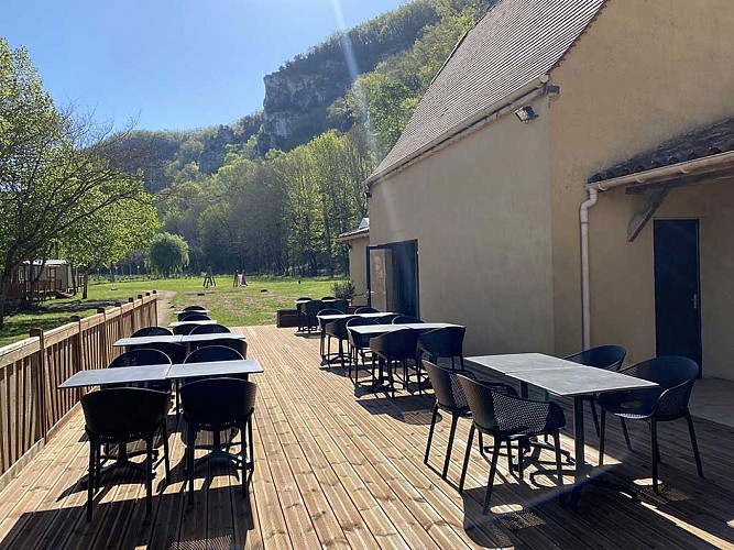 Camping le Moulin de Caudon à Domme
