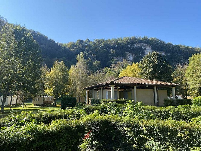 Camping le Moulin de Caudon à Domme