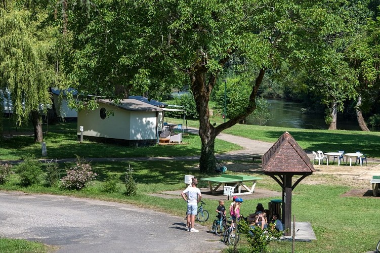 les rives de la dordogne