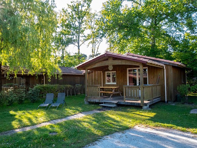 Cabane Camping La Cigale Bassin d'Arcachon