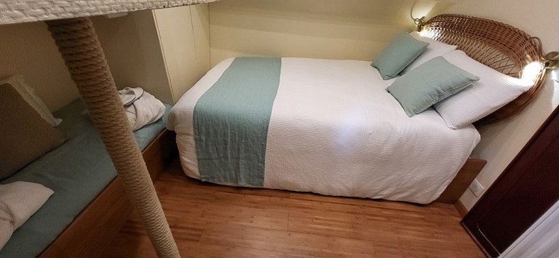 Péniche Wakaï - cabine Ti Lagon