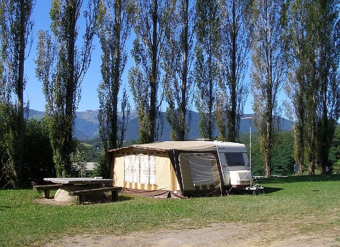 Camping la ramière photo emplacement