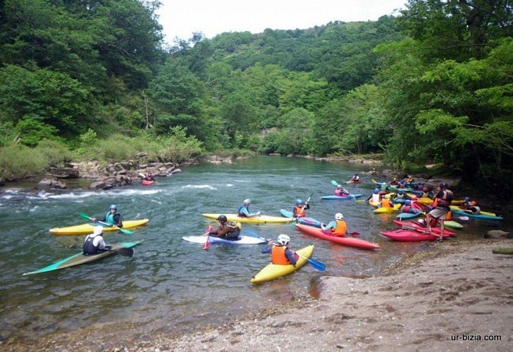 Camping Amestoya-Kayak-bidarray