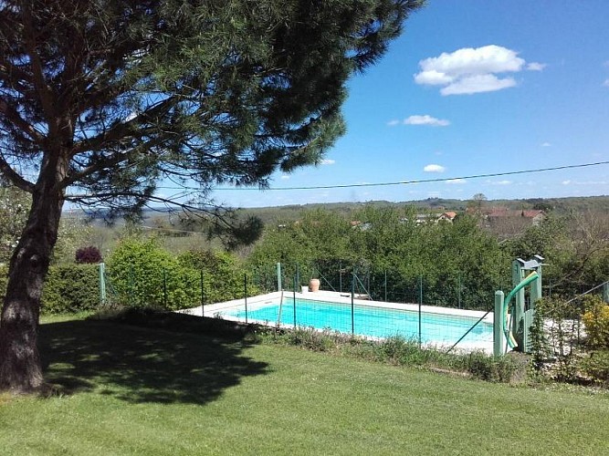 Maison Rouge avec piscine privée au nord de Sarlat