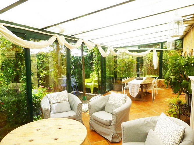 veranda la Marmette Dordogne Périgord