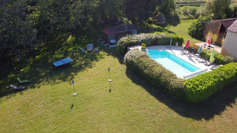 La Garenne avec sa piscine privée proche de Sarlat