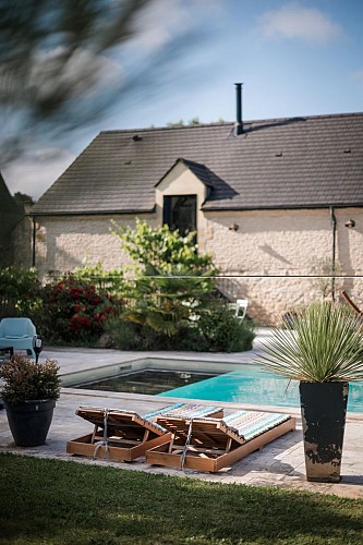 Les Charmes de Vaurizeaud piscine chauffée Sarlat_4