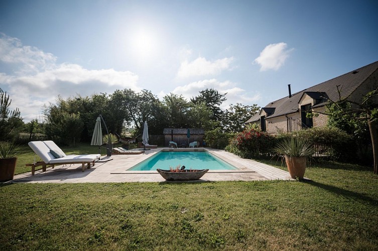 Les Charmes de Vaurizeaud piscine chauffée Sarlat_5