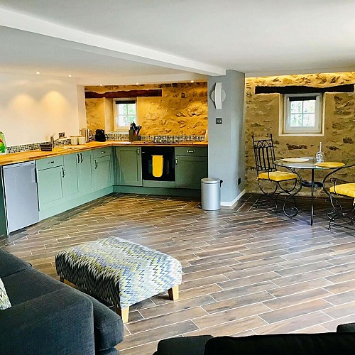 kitchenette gîte magnolias puyregonde dordogne