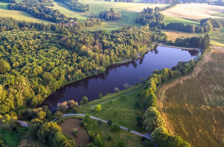 lac pêche domaine de puyregonde