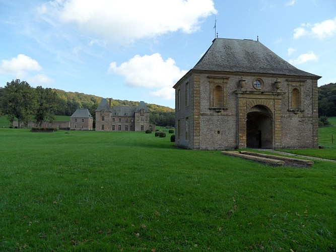 De kartuizerkerk van Le Mont-Dieu
