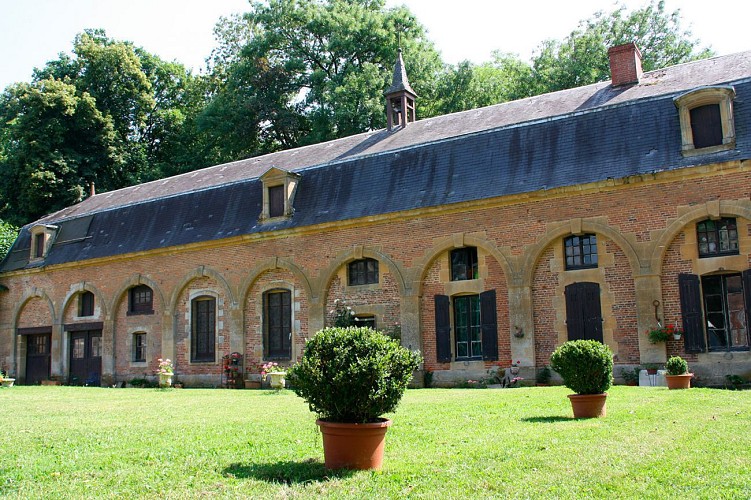 The abbey of Chatel Chéhéry