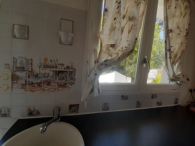 Cuisine Carrelage Villa Bouvreuils (Copier)