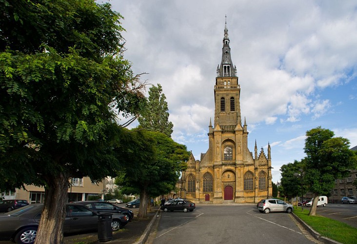 The Our Lady of Hope Basilica in Mézières