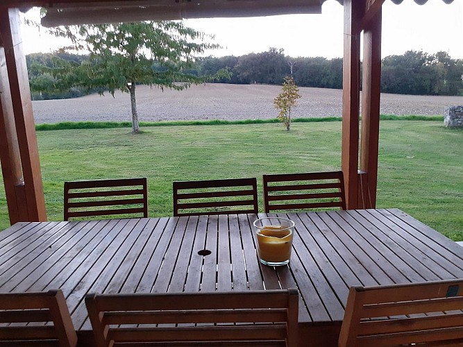 Gîtes de Nicou - Auvent 7