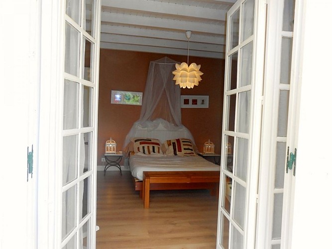 Gîte Bambou - Domaine de la Gazaille - chambre