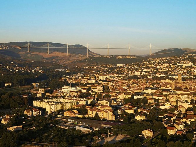 Vue de Millau 