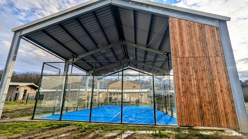 Terrain Padel Biron autre côté