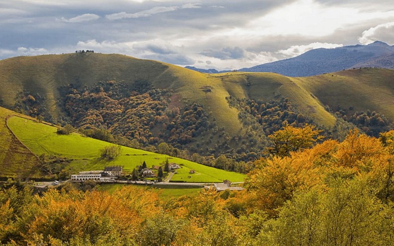 Hotel du col d'Osquich - vue