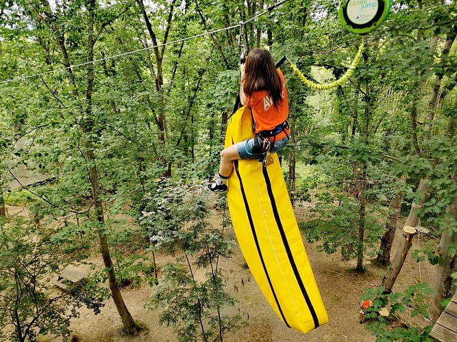 Aventure Parc - Bosdarros - Sauts quick jump